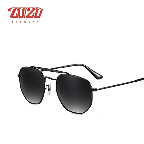 20/20 Polarized Metal Frame Driving Sunglasses For Men & Women 17069