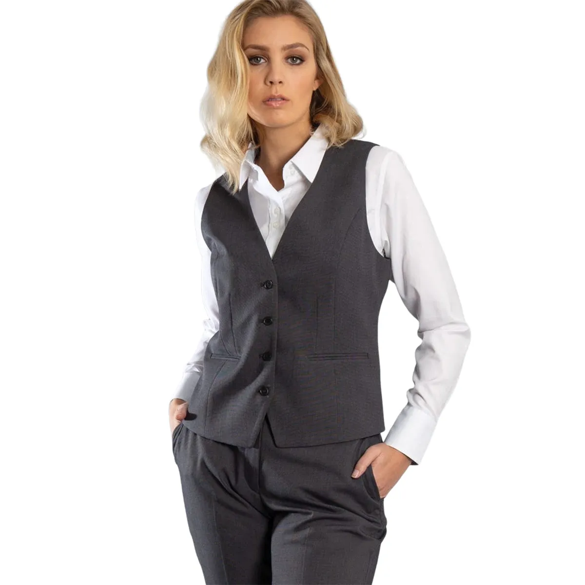 Alexandra Womens/Ladies Icona Formal Waistcoat