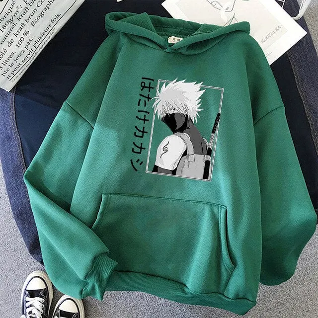 Anime Print Naruto Men Hoodies