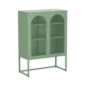 ArtissIn Buffet Sideboard Metal Cabinet - ELMA Green