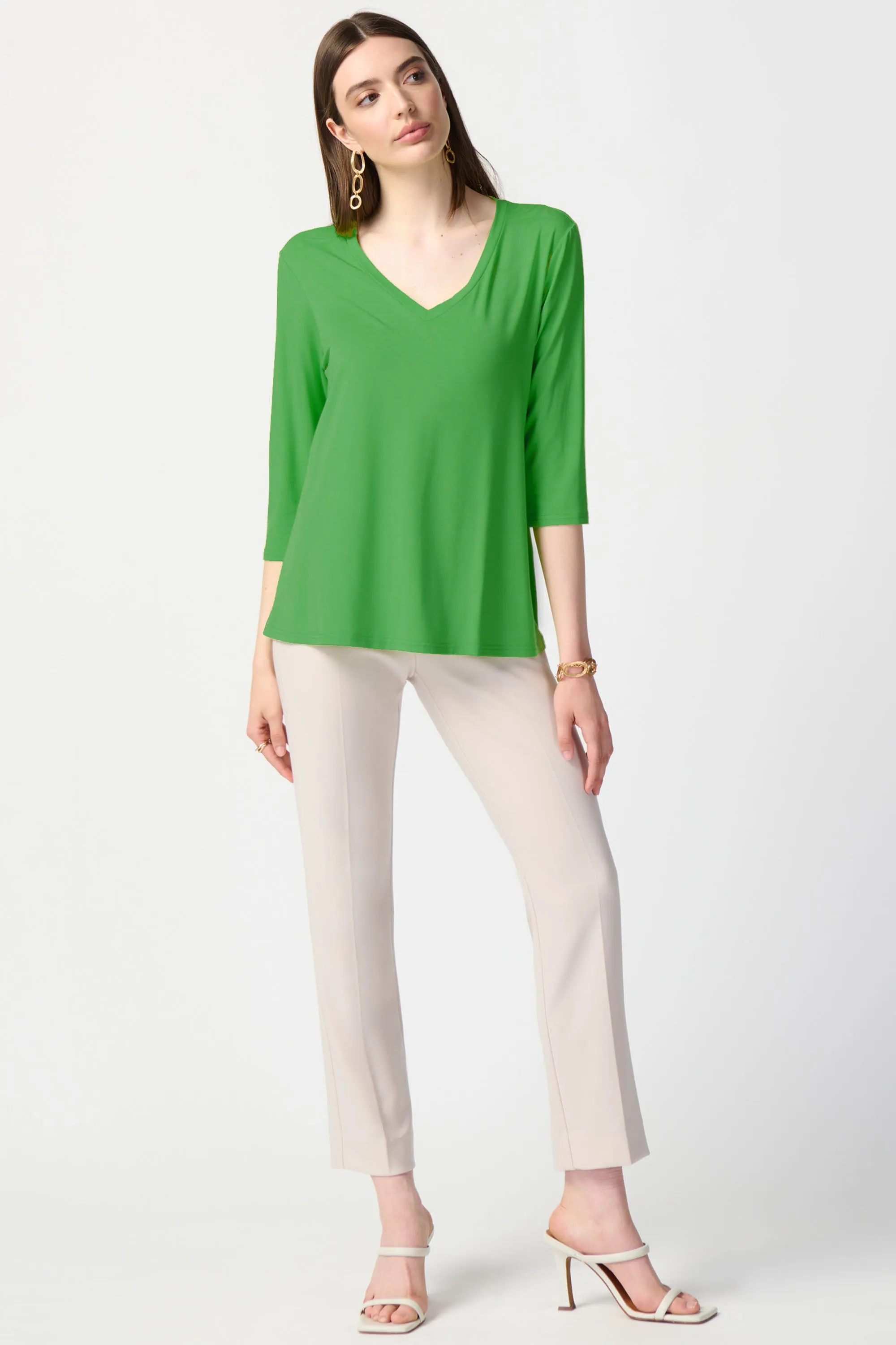 BAMBOO JERSEY 3/4 SLEEVE TOP