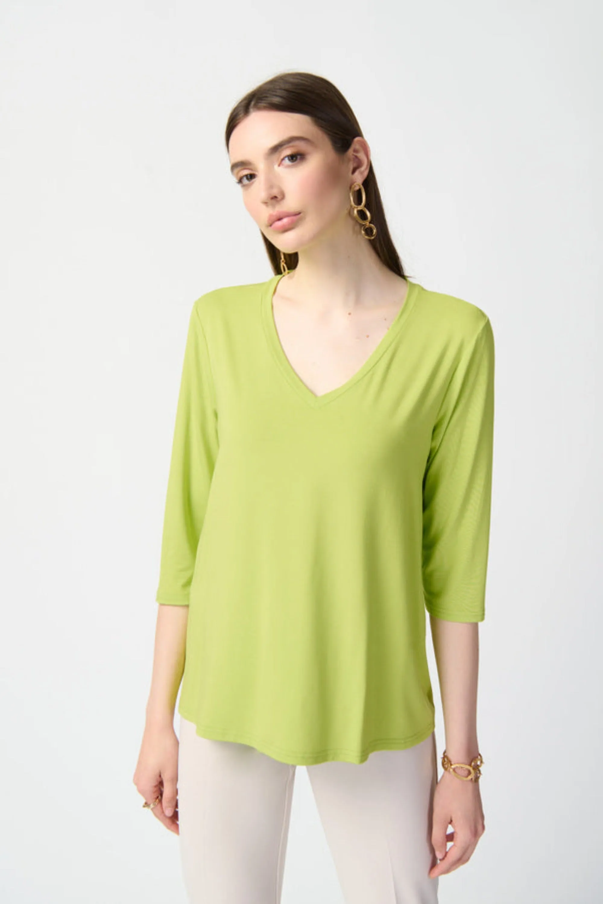 BAMBOO JERSEY 3/4 SLEEVE TOP