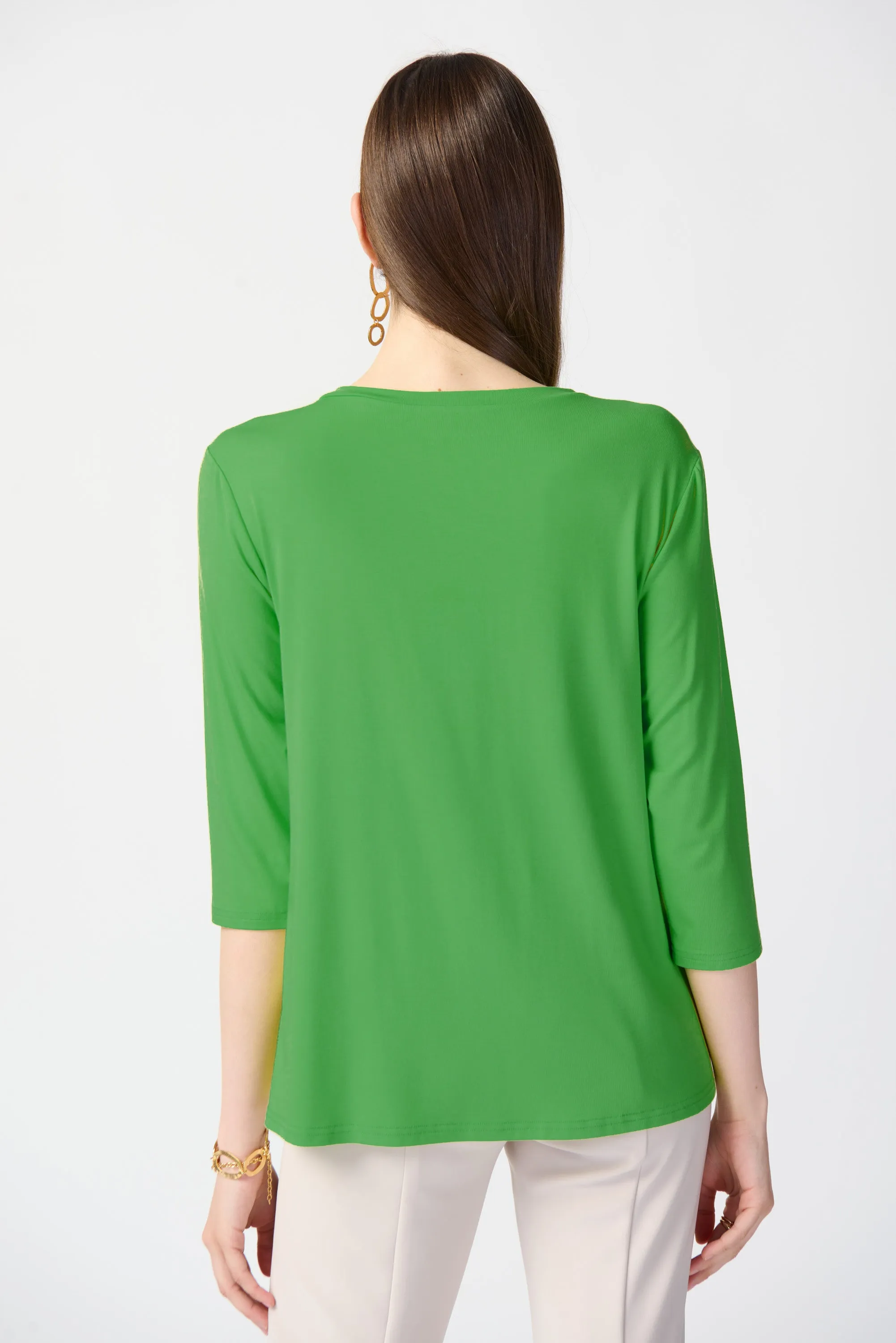 BAMBOO JERSEY 3/4 SLEEVE TOP