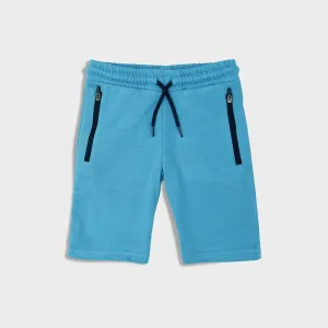 Boys Soft Cotton Zip Pocket Short