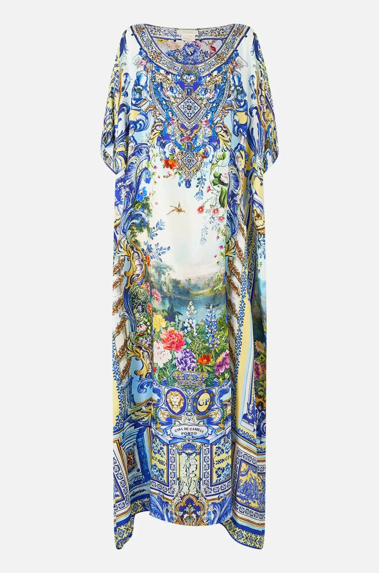 Camilla - Wall To Wall Wonders Round Neck Kaftan