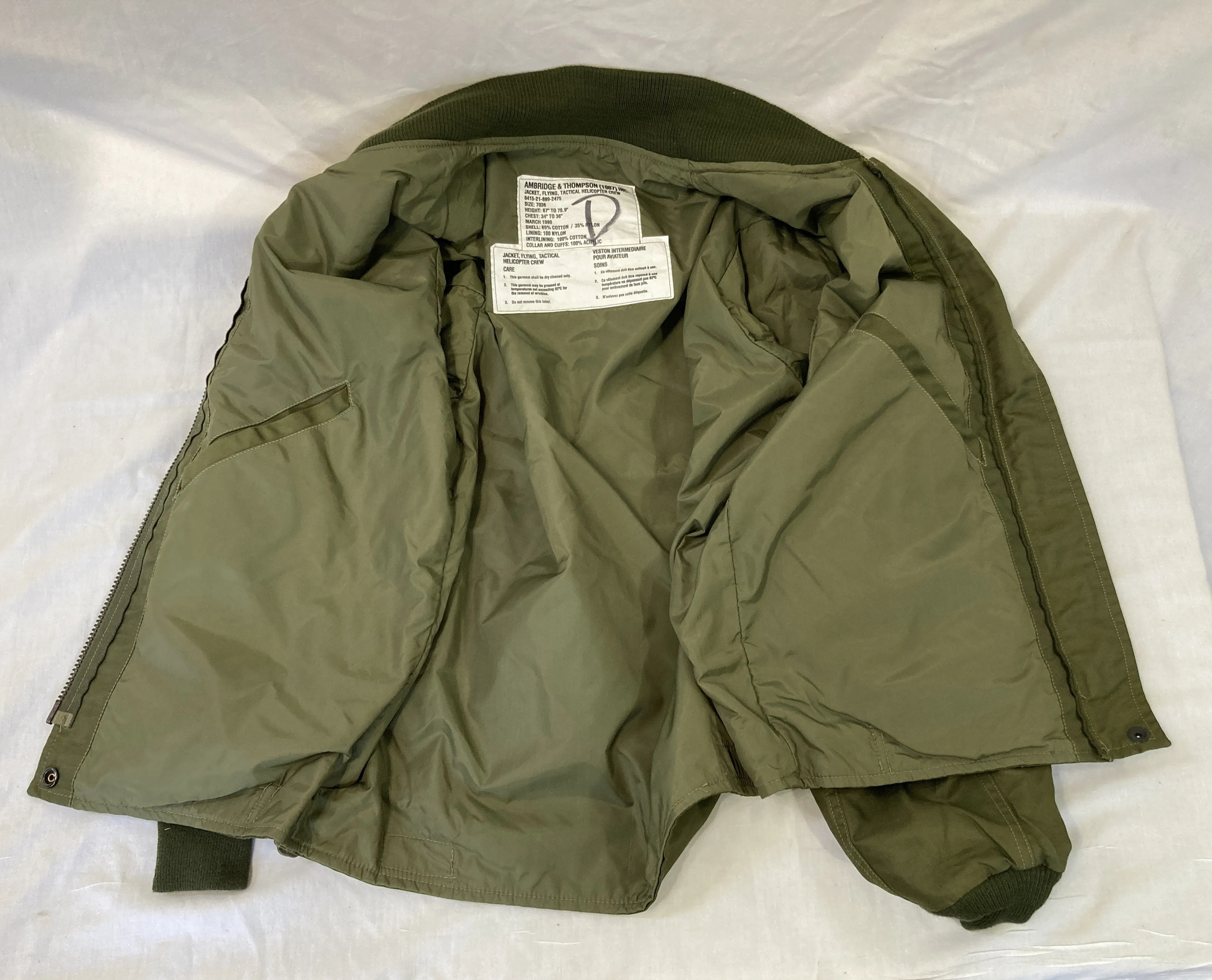 Canadian Tactical Helicopter Crew Jacket