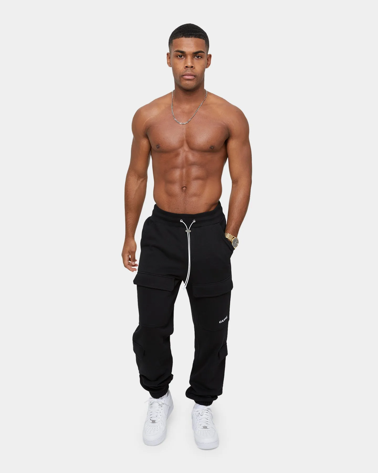 Carre Dominateur Cargo Joggers Black