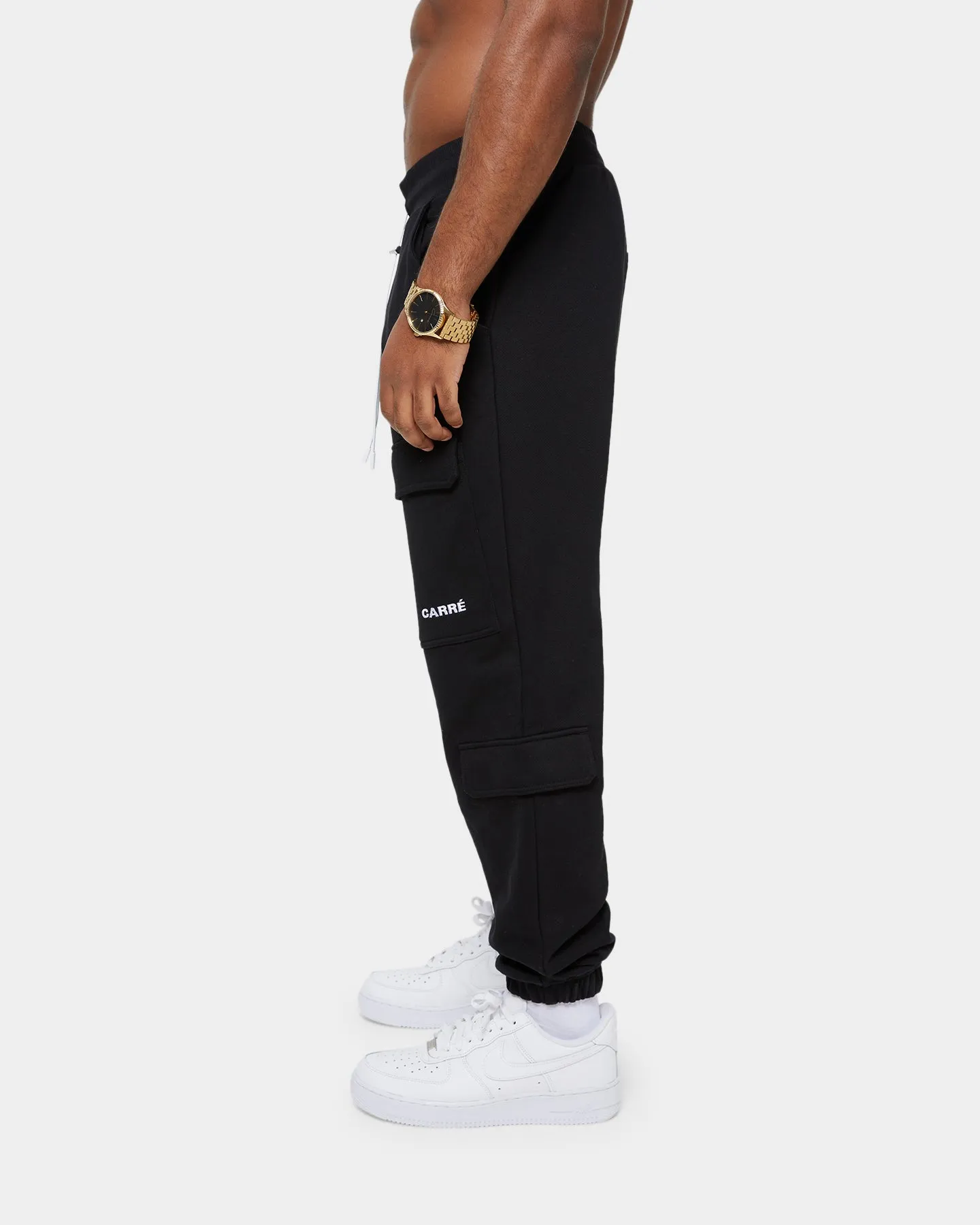 Carre Dominateur Cargo Joggers Black