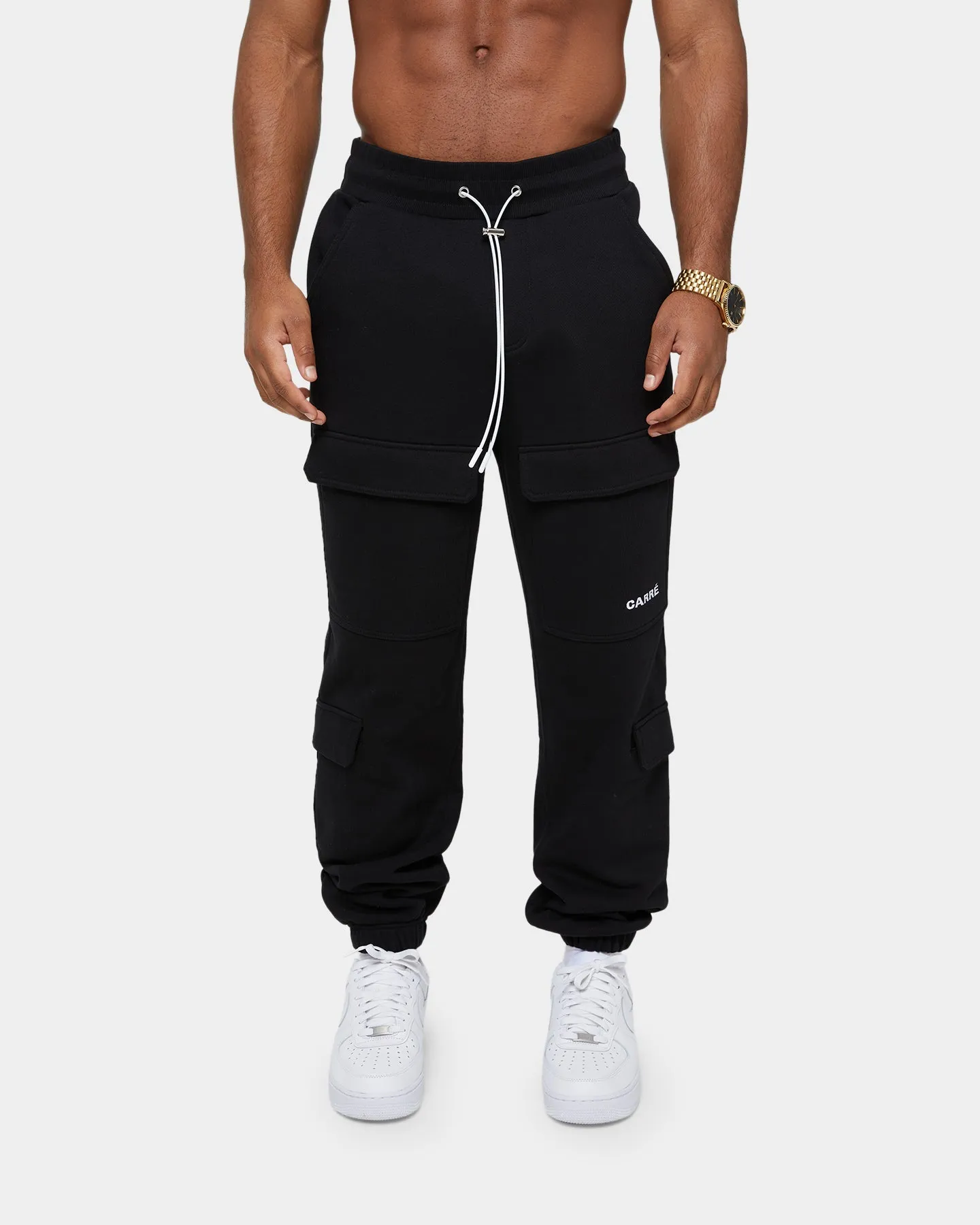 Carre Dominateur Cargo Joggers Black