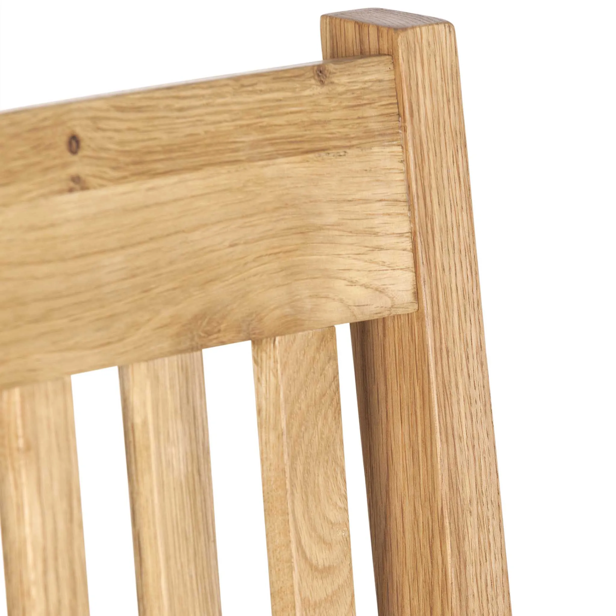 Charlestown Oak Dining Chair with Timber Seat