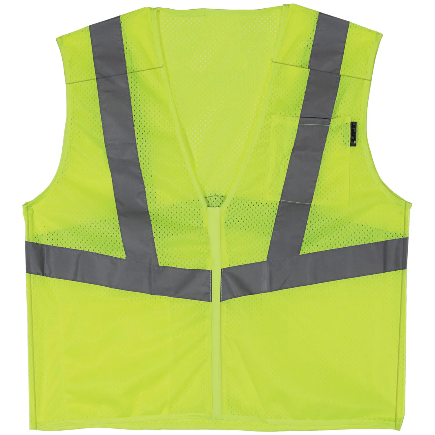 Class 2 Hi-Vis Yellow Breakaway Vest (5 Point Velcro)