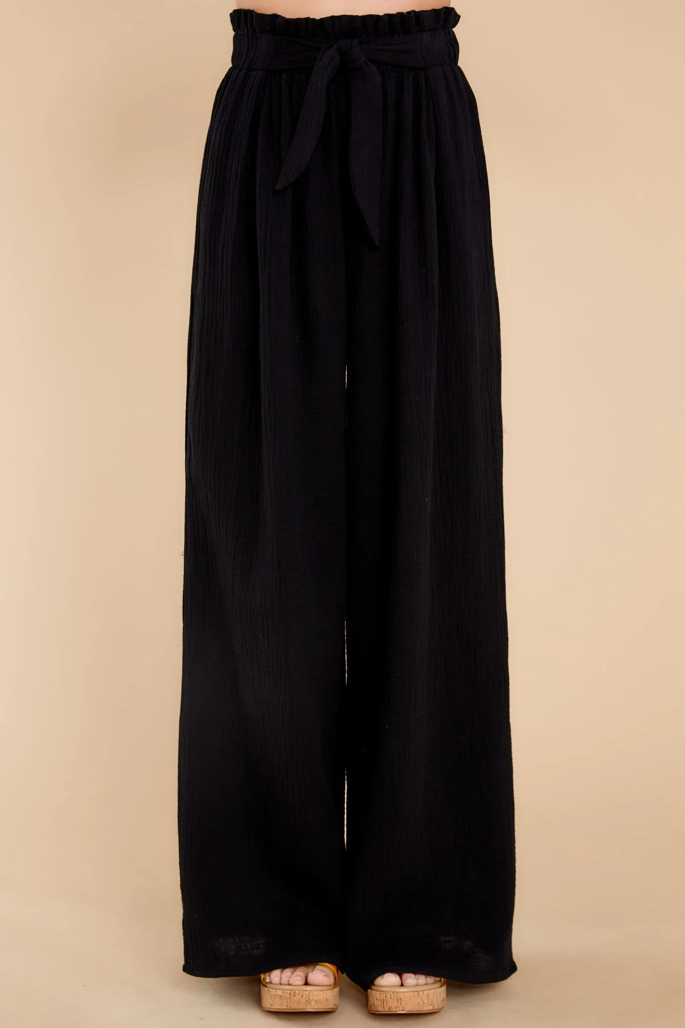 Close To Destiny Black Pants