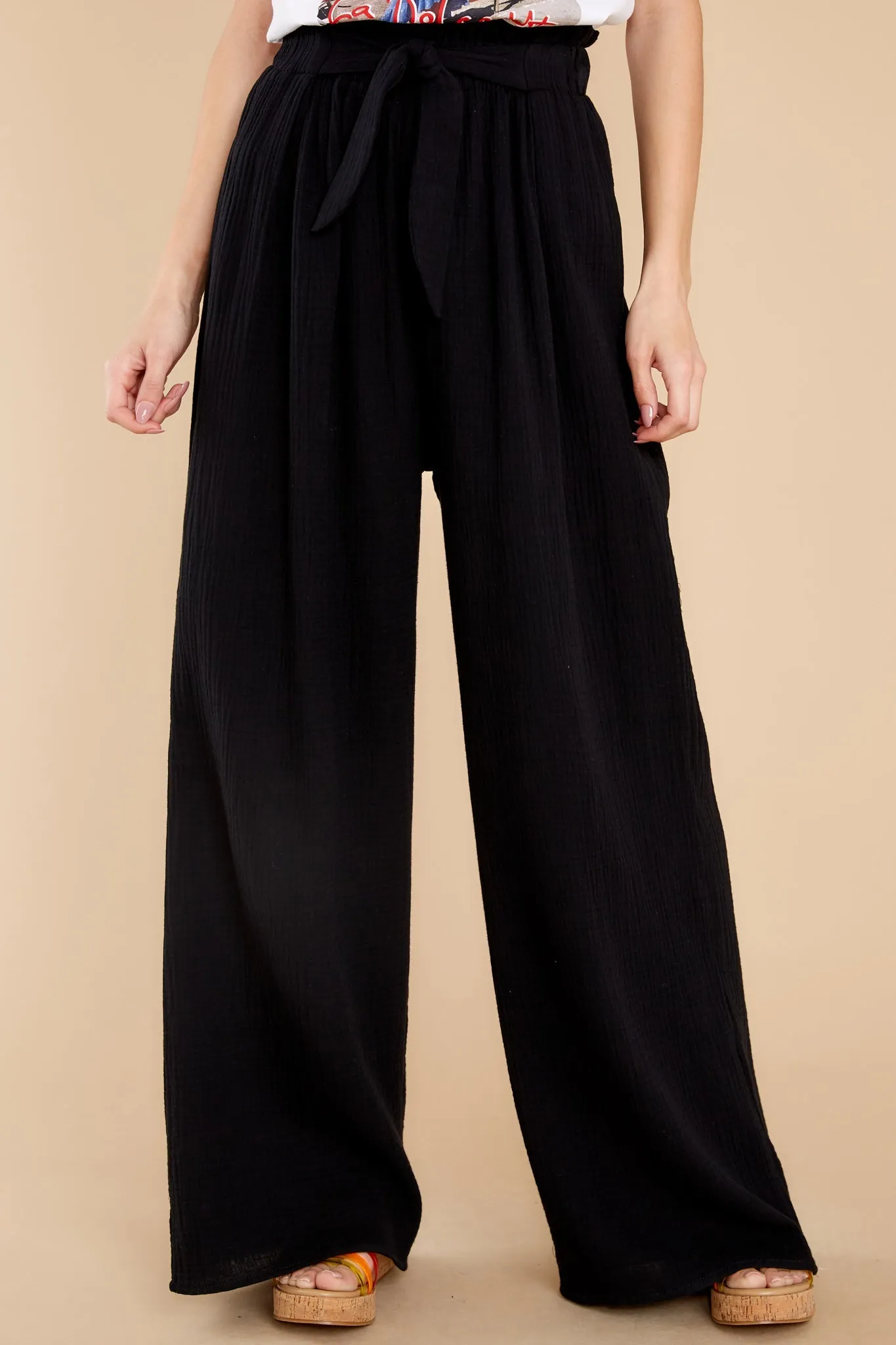 Close To Destiny Black Pants