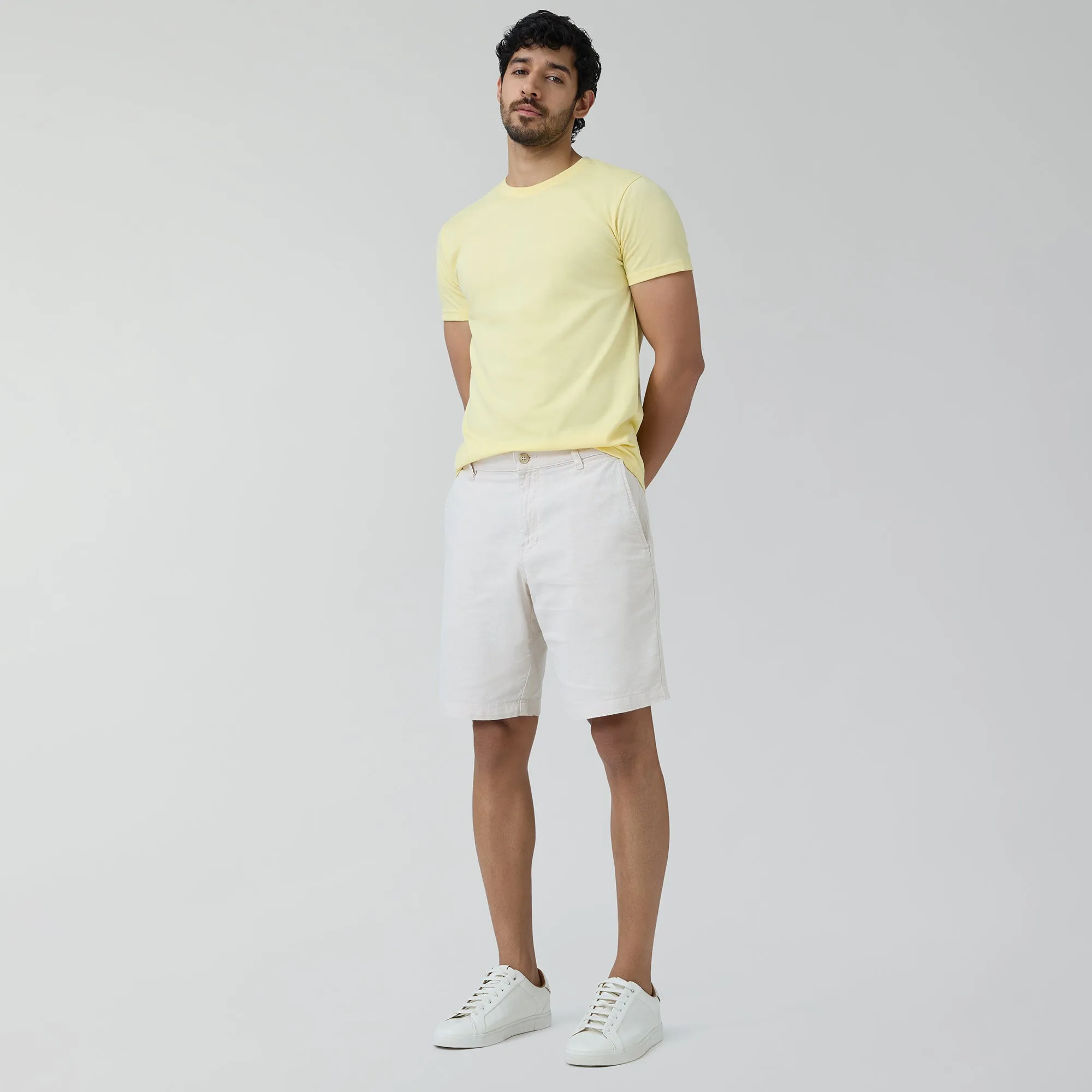 Code Cotton Rich T-shirts Butter Yellow