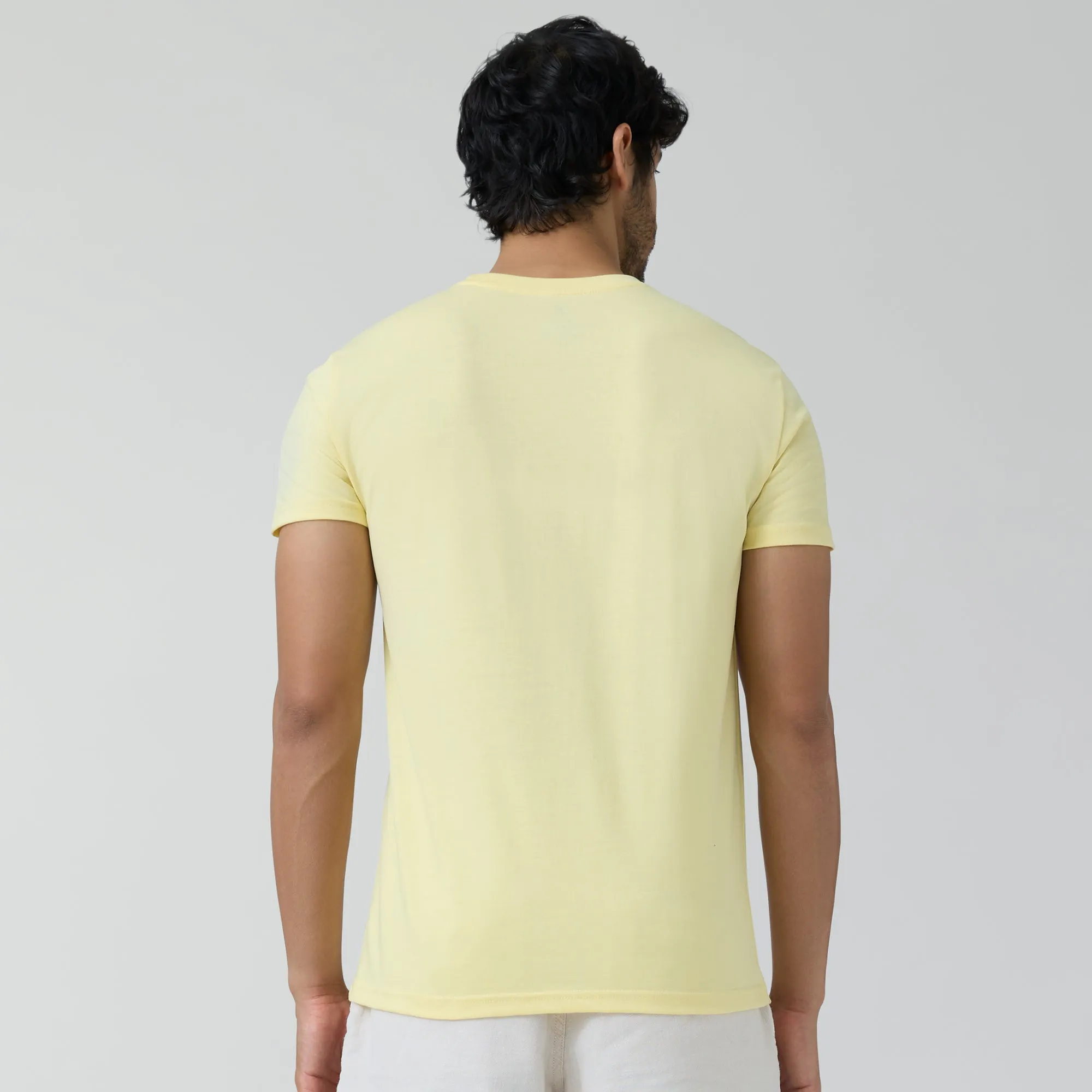 Code Cotton Rich T-shirts Butter Yellow