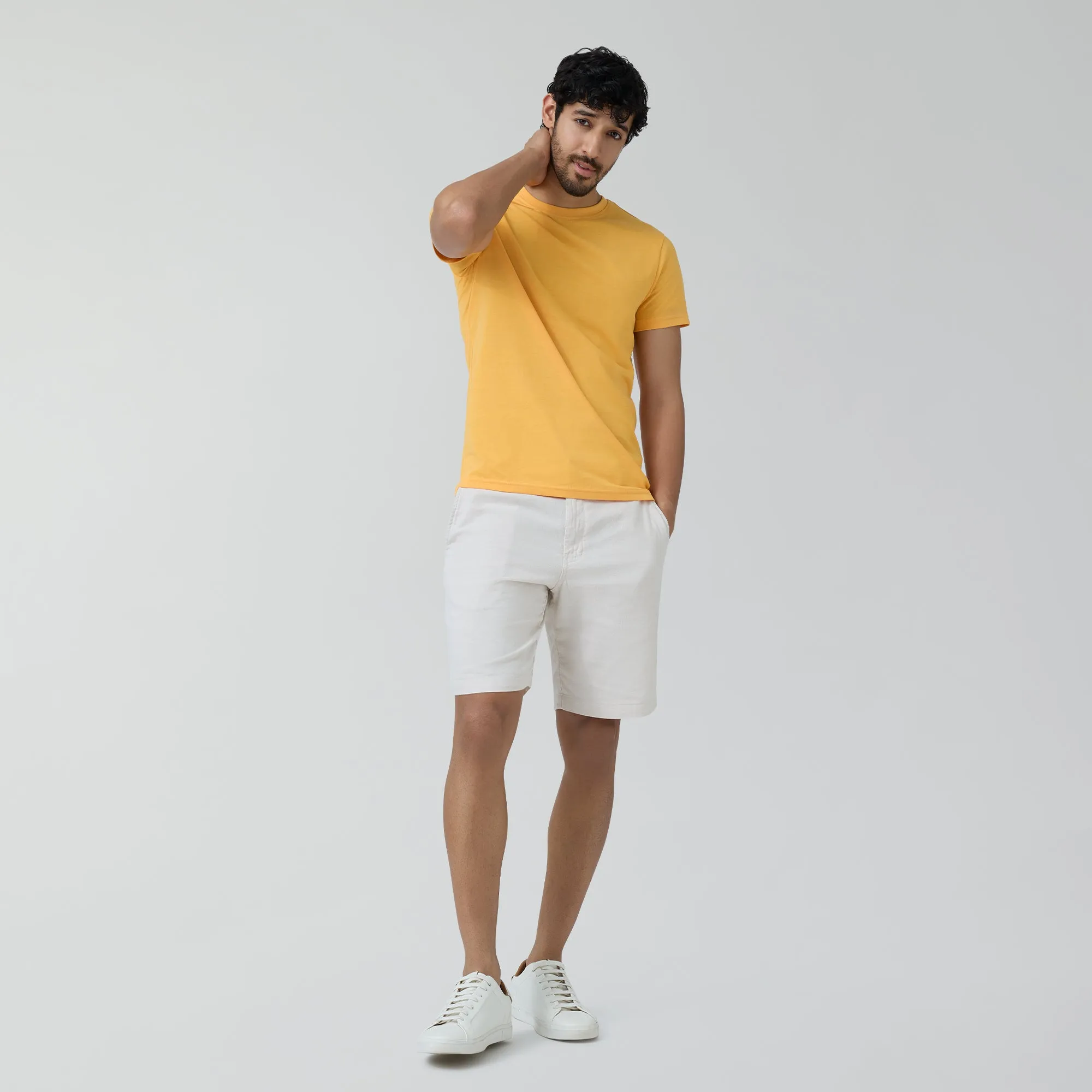 Code Cotton Rich T-shirts Sunshine Yellow