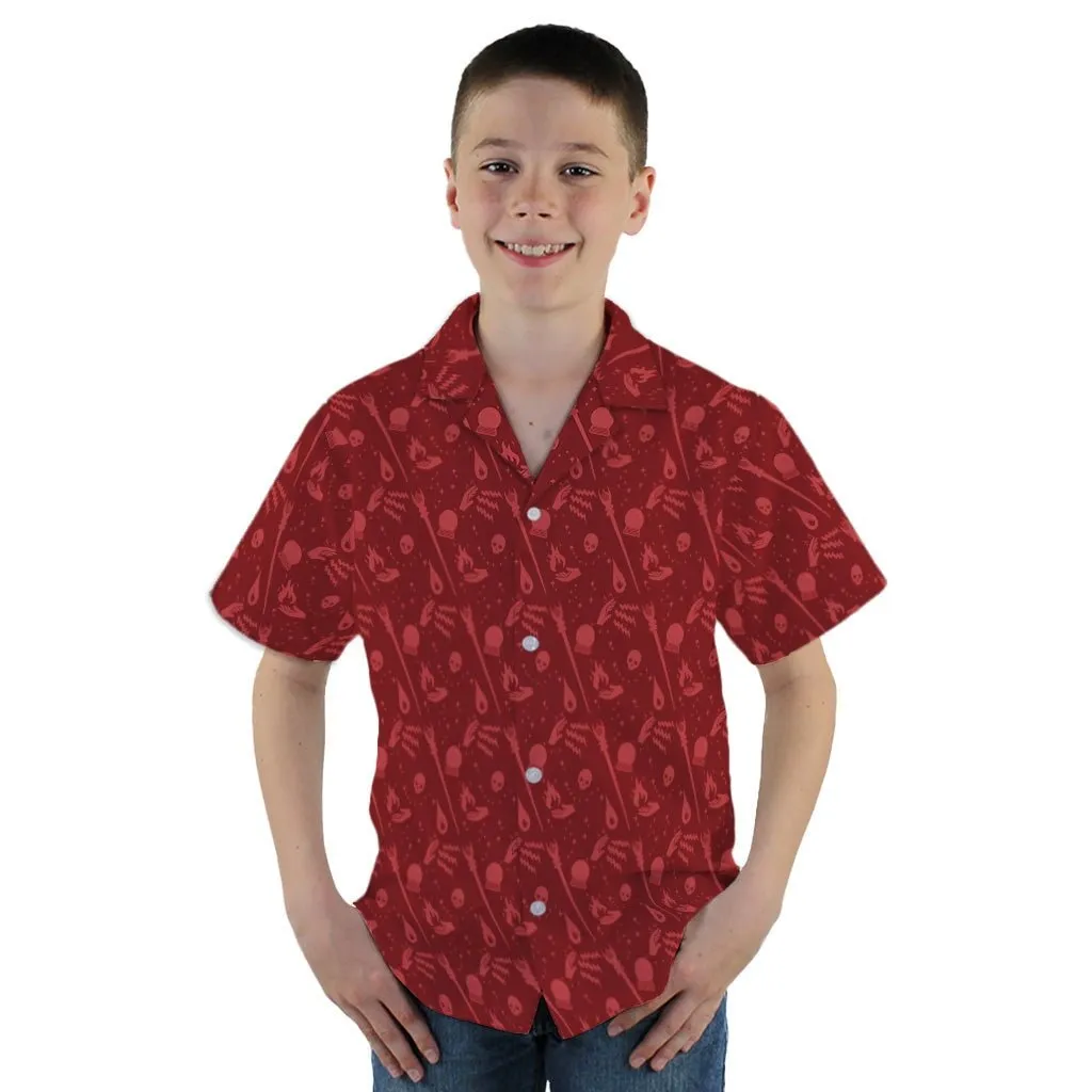 Dnd Sorcerer Class Youth Hawaiian Shirt