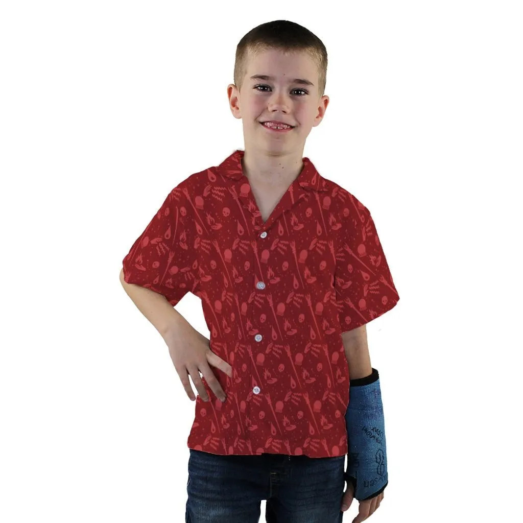 Dnd Sorcerer Class Youth Hawaiian Shirt