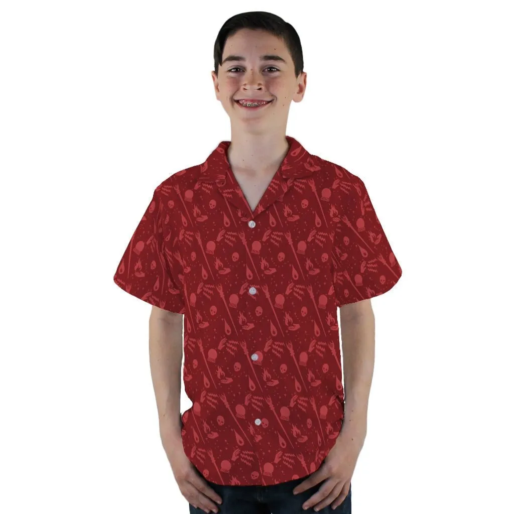 Dnd Sorcerer Class Youth Hawaiian Shirt