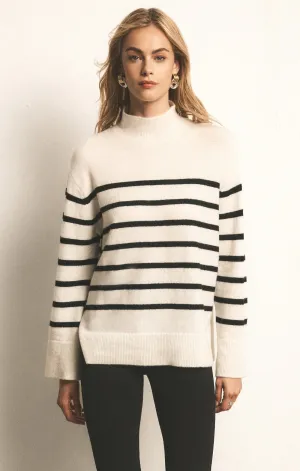 Fin Stripe Turtleneck Sweater