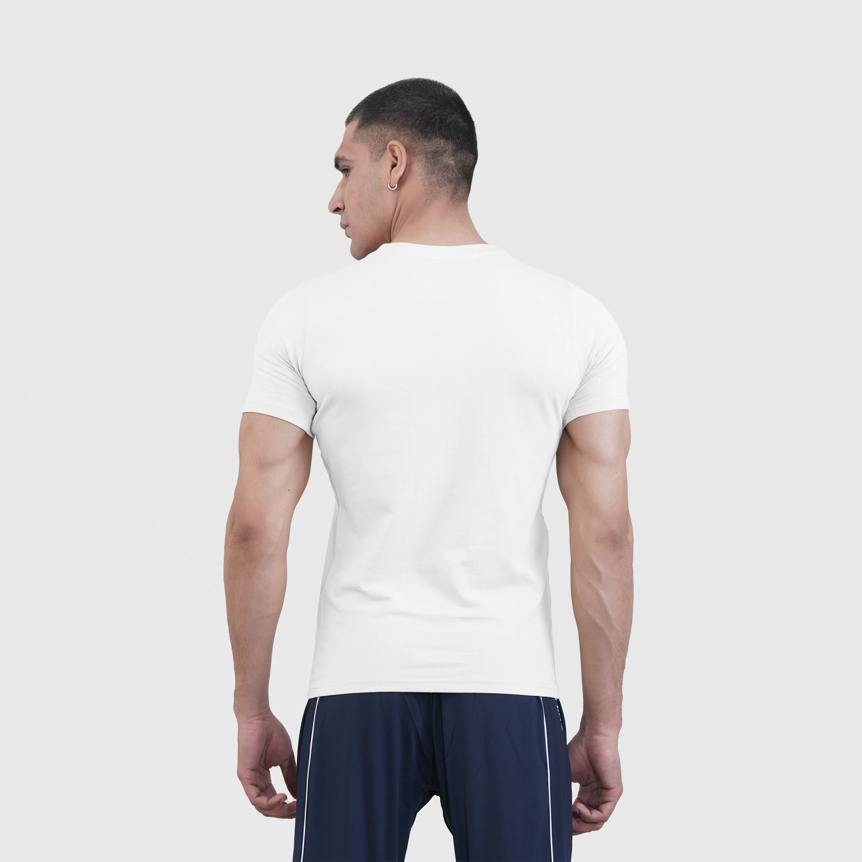 Flex Fit Tee (White)