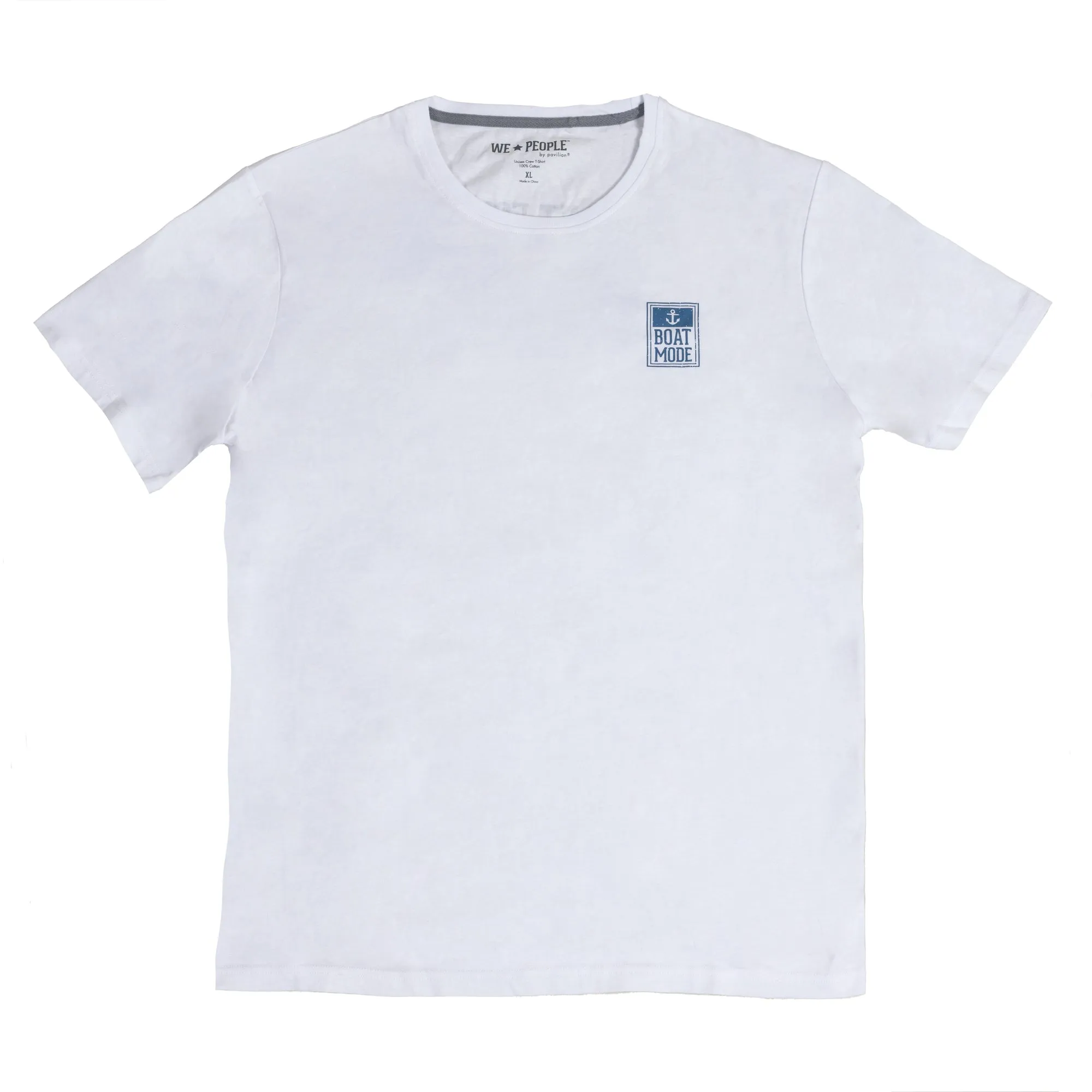 For The Boat White Unisex T-Shirt