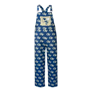 Georgia Tech Yellow Jackets Allover Print Buzz Overalls