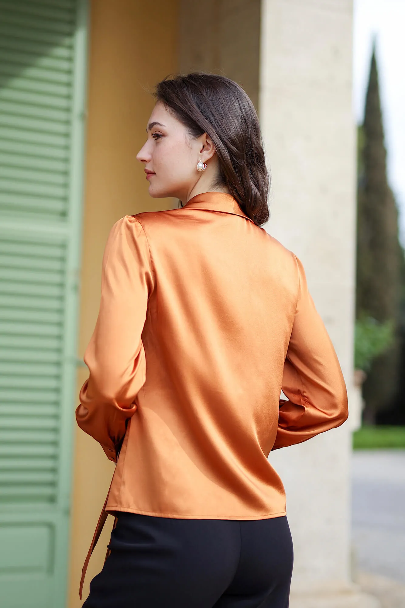 Lena Silk Blouse