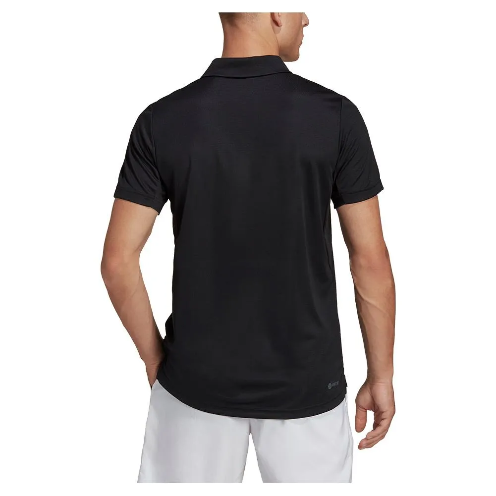 Men's HEAT.RDY Tennis Polo Black