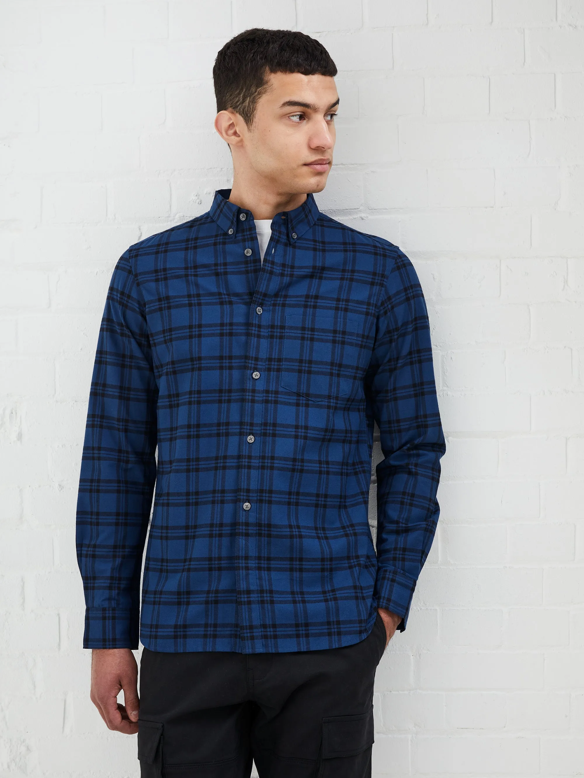 Mid Check Long Sleeve Shirt