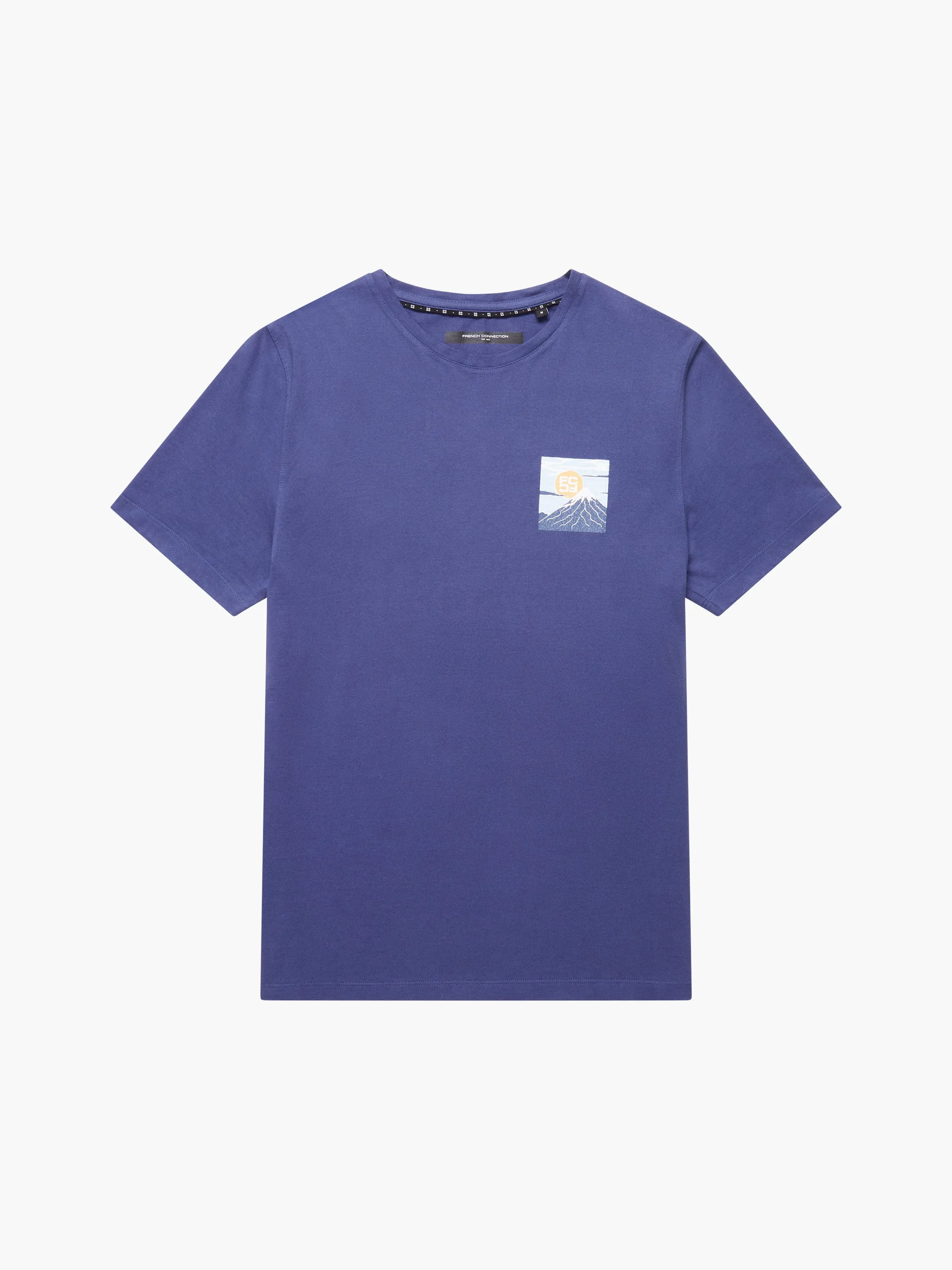 Mount Fuji Organic Graphic T-Shirt