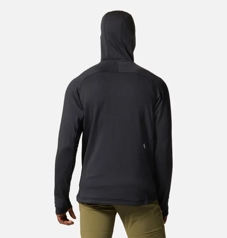 Mountain Hardwear Men's Polartec Power Grid Full Zip Hoody