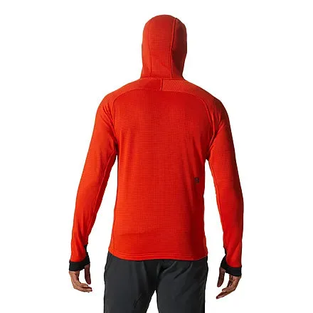 Mountain Hardwear Men's Polartec Power Grid Full Zip Hoody