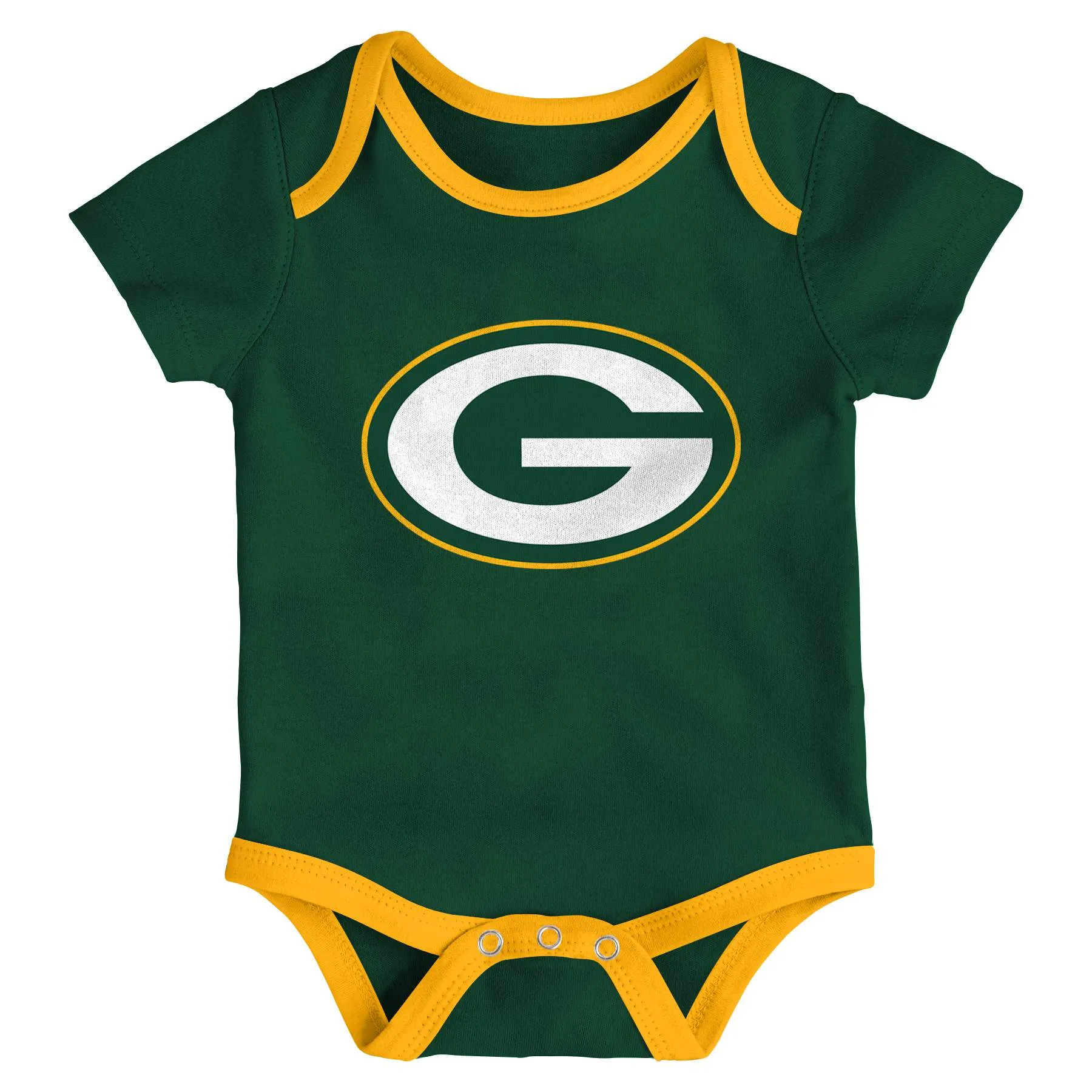 Packers Baby 3 Piece Bodysuit Set