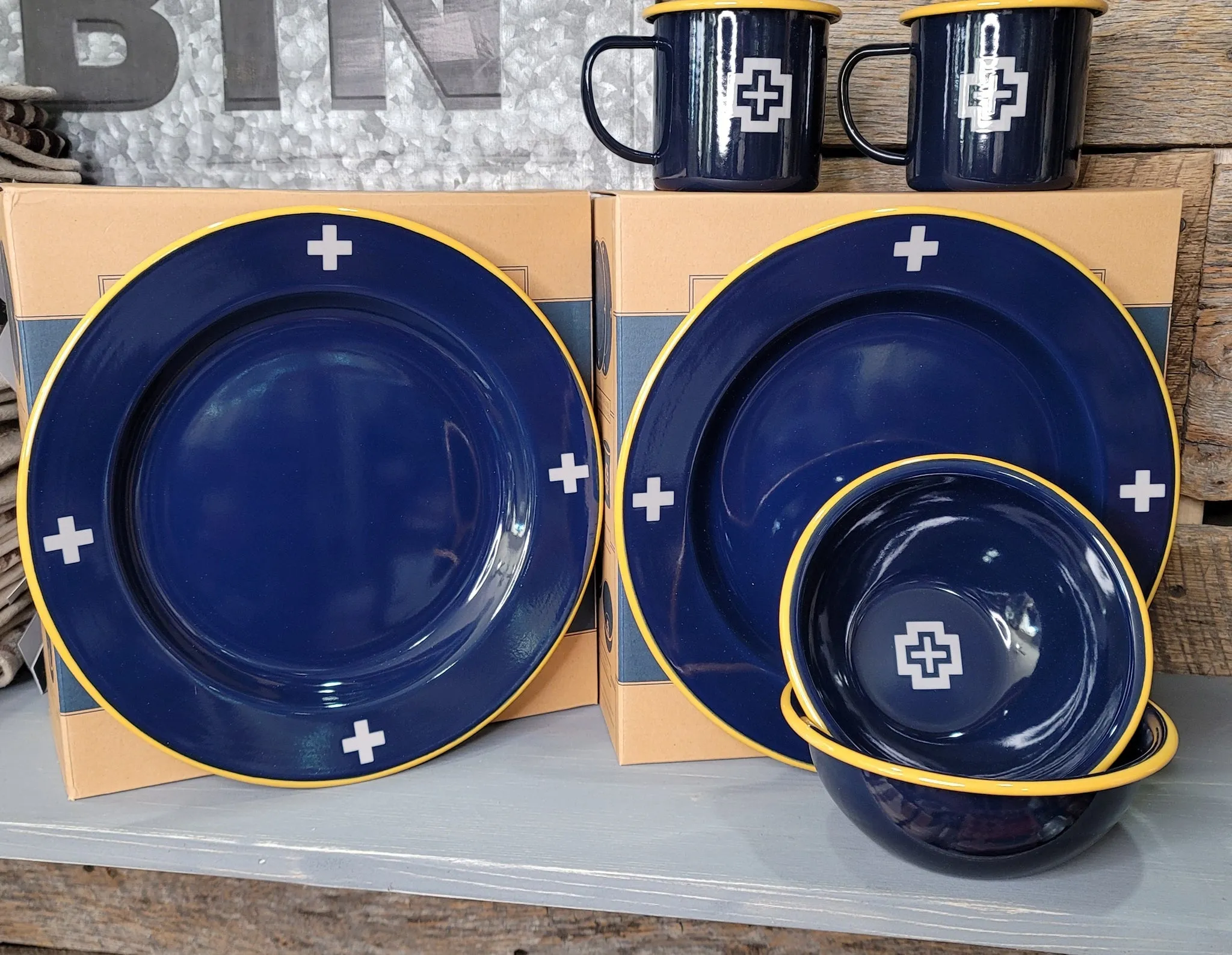 Pendleton Camp Enamelware - Navy