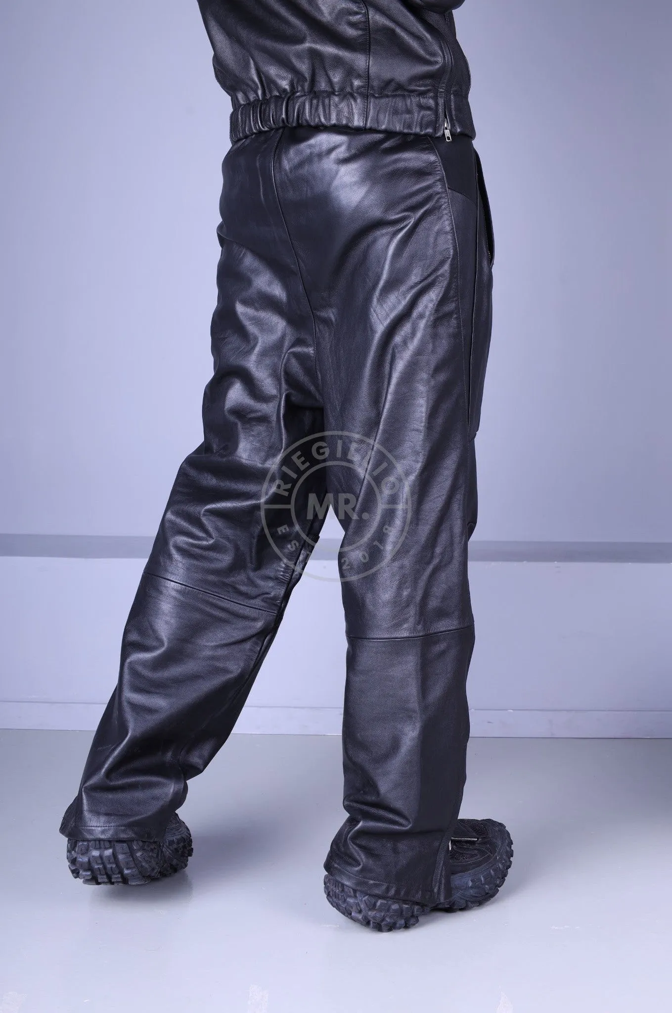 "Xtreme" Leather Pants - Full Black