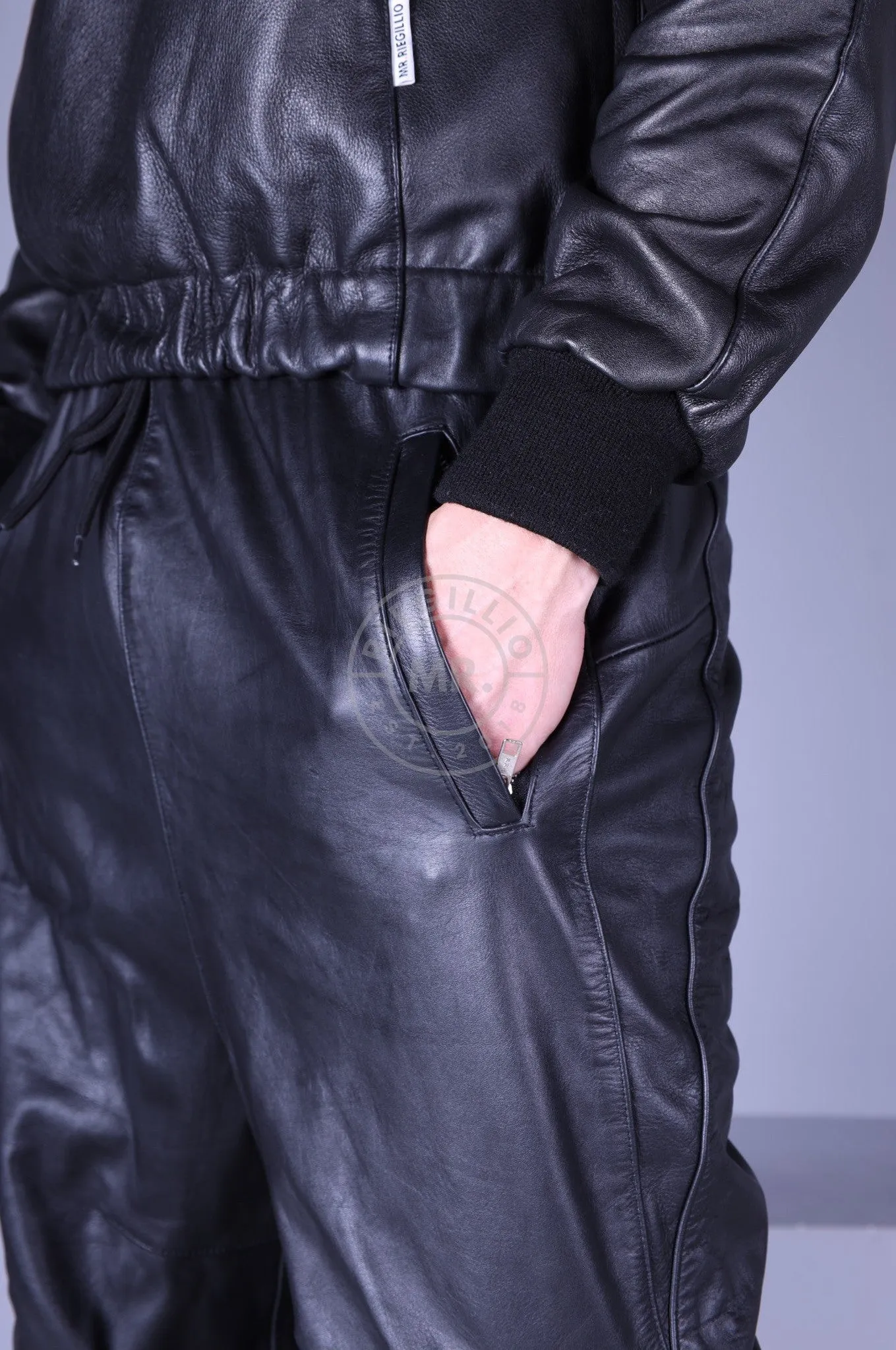 "Xtreme" Leather Pants - Full Black