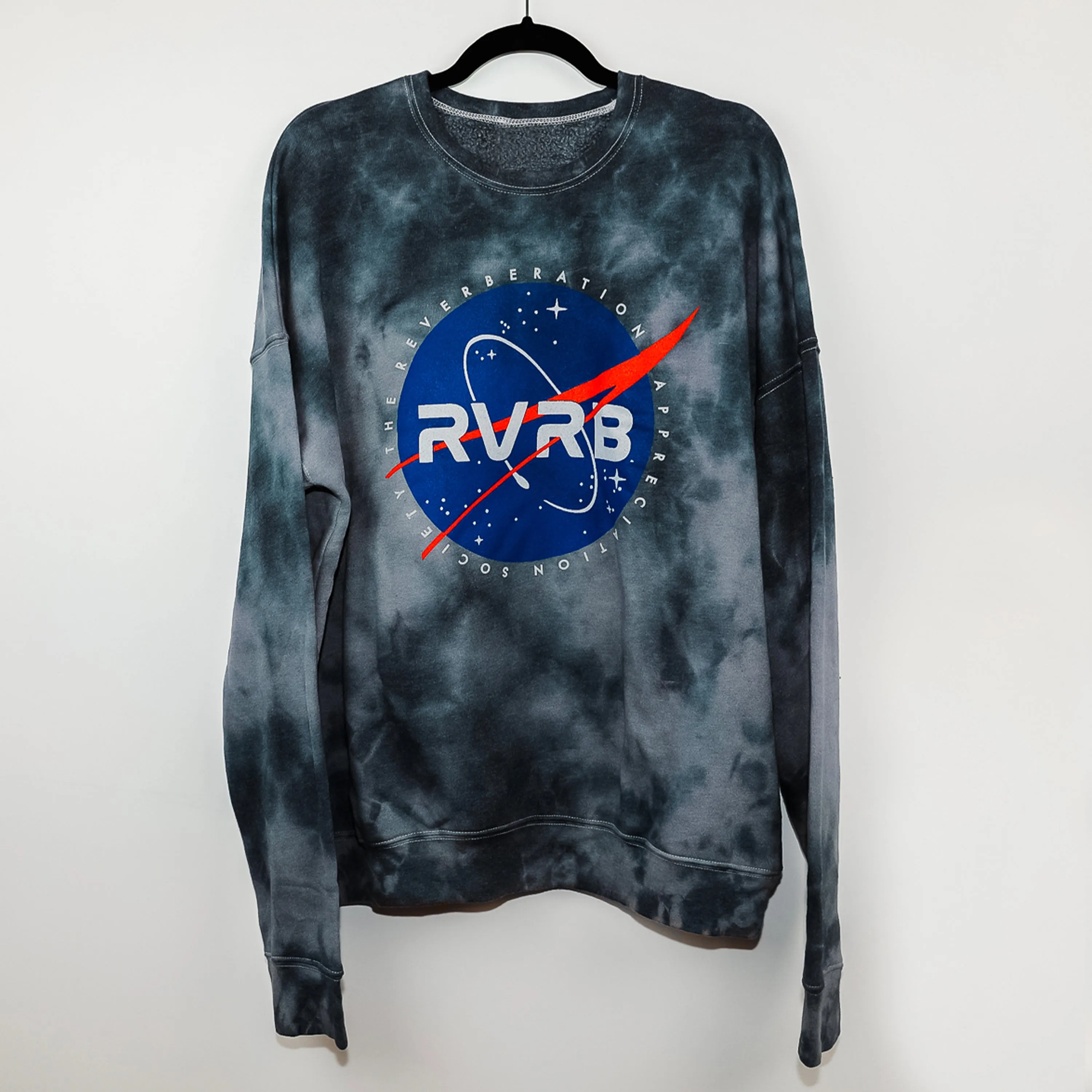 RVRB Sonic Space Program Tie Dye Crewneck Sweatshirt