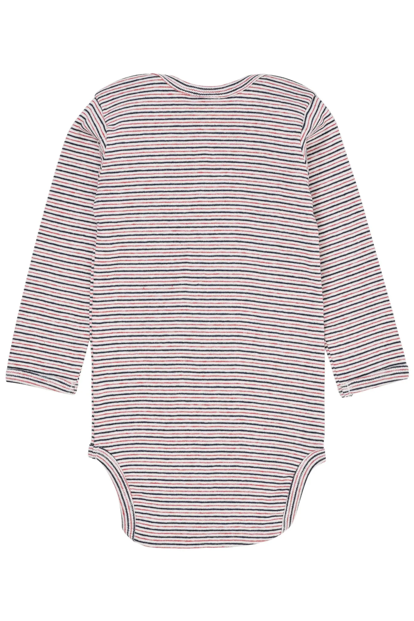 STRIPED LONG SLEEVE BODY - BLUE/RED STRIPE