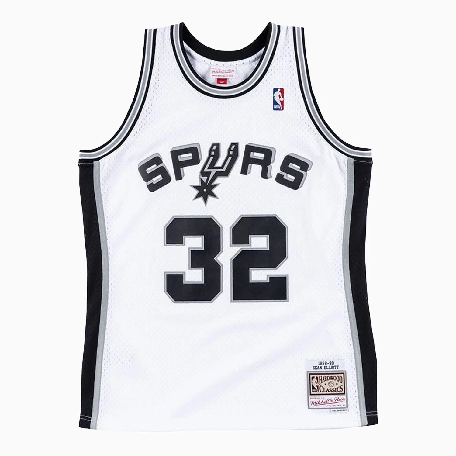 Swingman San Antonio Spurs Sean Elliott NBA 1998-99 Jersey Youth