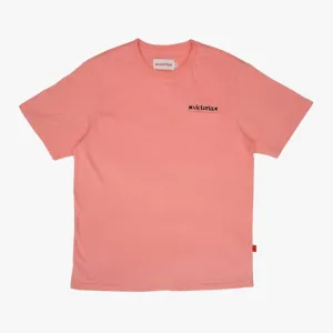 Victoria HK Linguistic Pocket T-Shirt Salmon