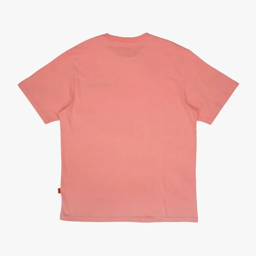 Victoria HK Linguistic Pocket T-Shirt Salmon